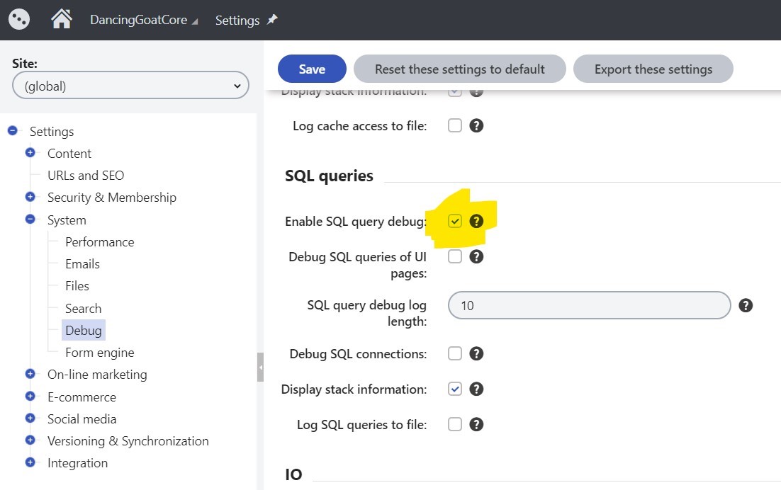 SQL Debugging